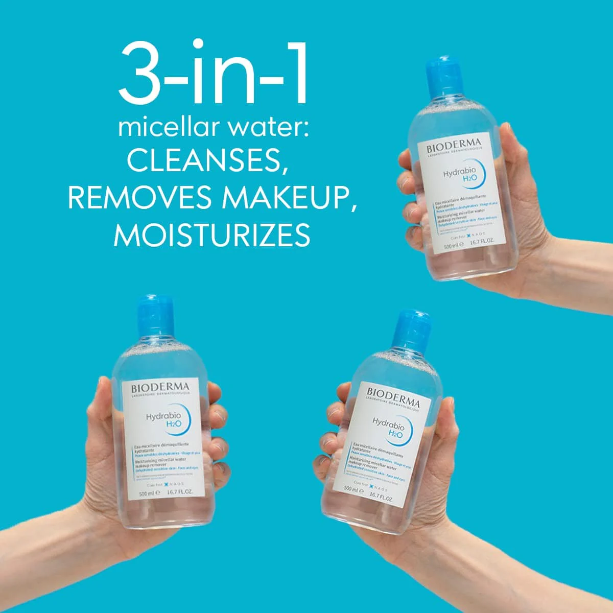Bioderma Hydrabio H2O Moisturizing Micellar Water - Image 7
