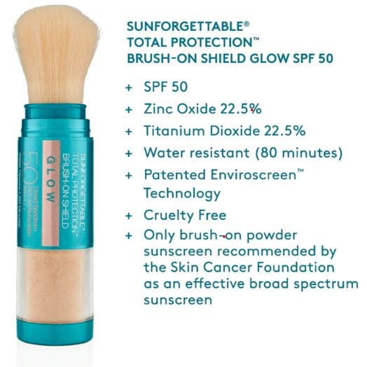 Colorescience Sunforgettable Total Protection Brush-On Shield GLOW SPF 50 - Image 2