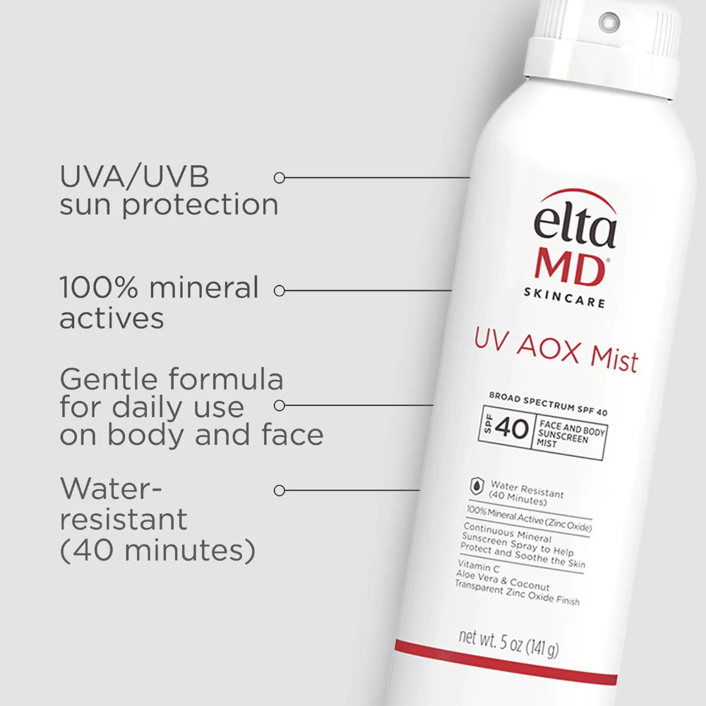 EltaMD UV AOX Mist Broad Spectrum SPF 40 - Image 2