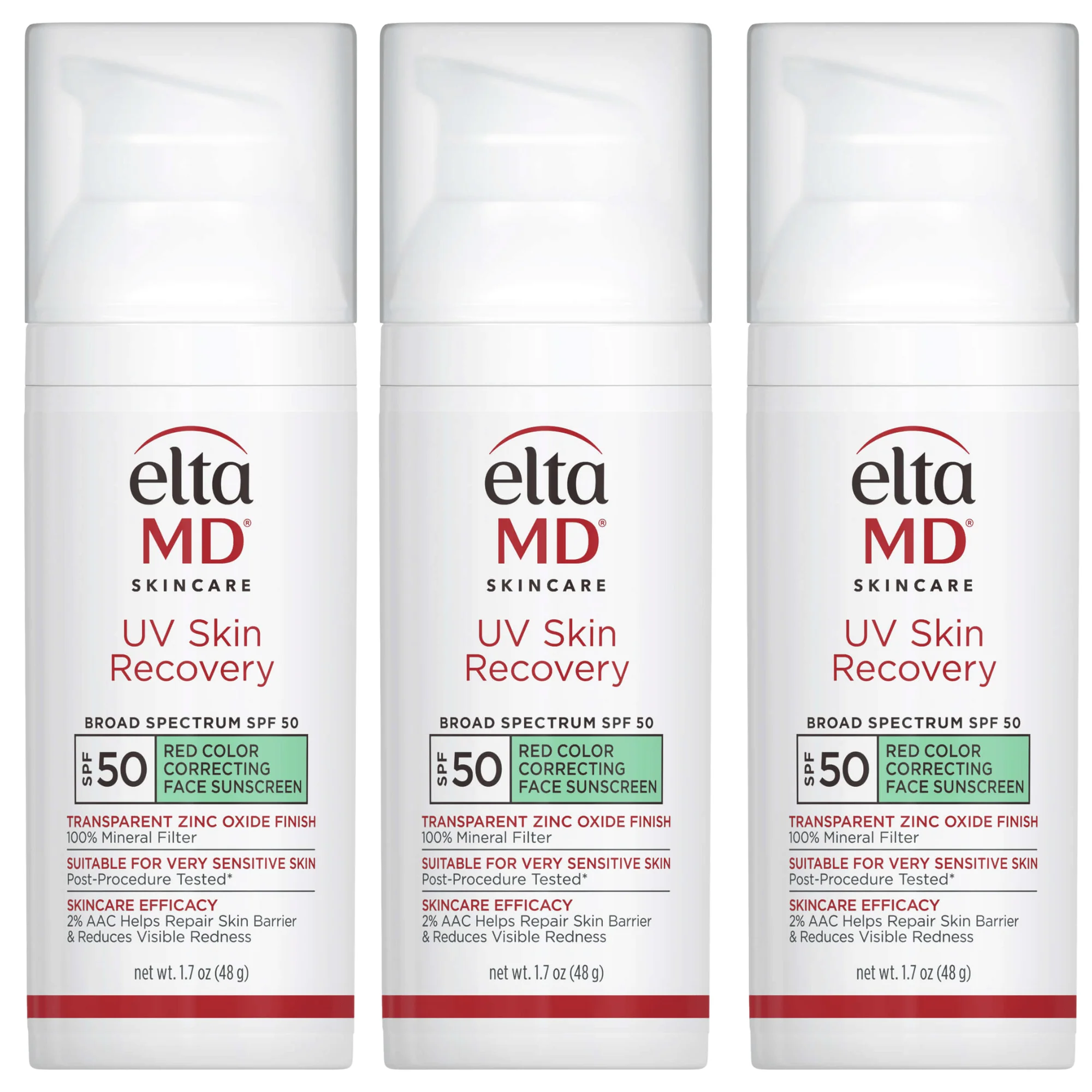EltaMD UV Skin Recovery Red Color Correcting Green Tint Broad Spectrum SPF 50 - Image 15