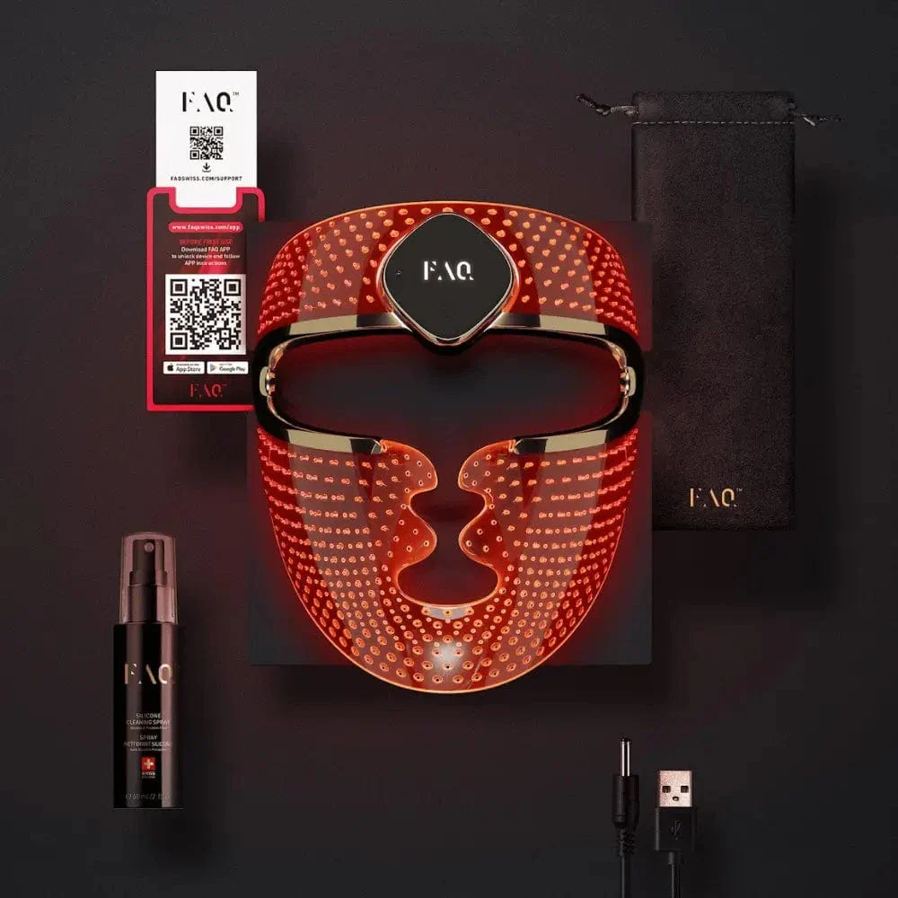 FOREO FAQ™ 202 Anti-Aging Silicone LED Face Mask - Image 4