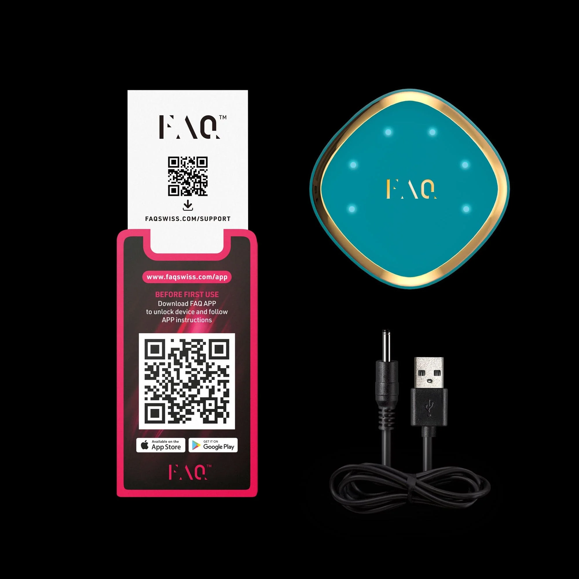 FOREO FAQ™ 301 LED Hair Strengthening Scalp Massager - Image 3