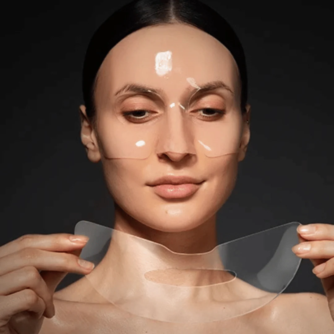FOREO FAQ™ Glass Skin Collagen Hydrogel Face Mask (5-Pack) - Image 3