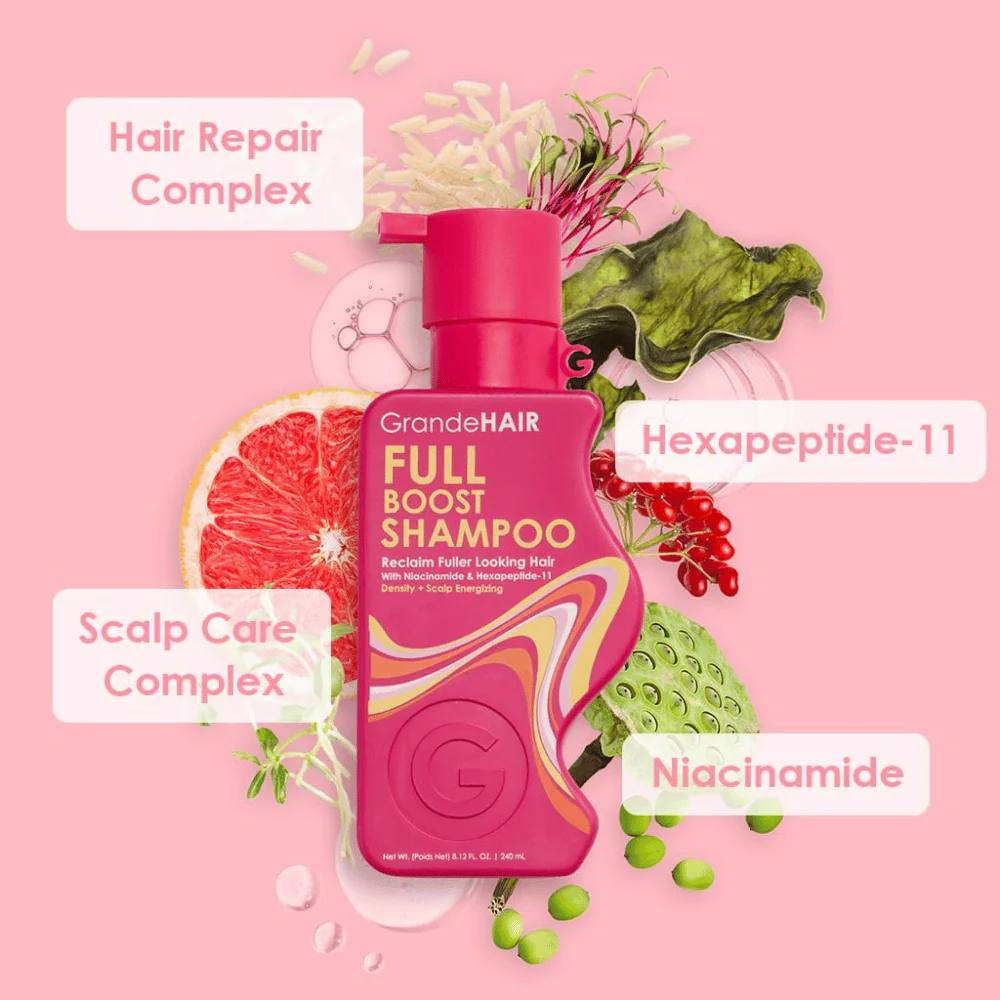 Grande Cosmetics GrandeHAIR Full Boost Shampoo - Image 5