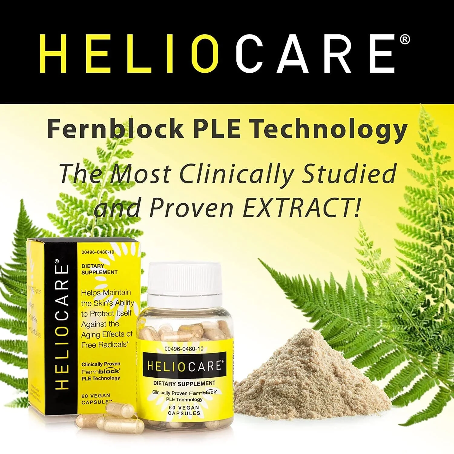 Heliocare Antioxidant Dietary Supplements - 2 Bottles - Image 4