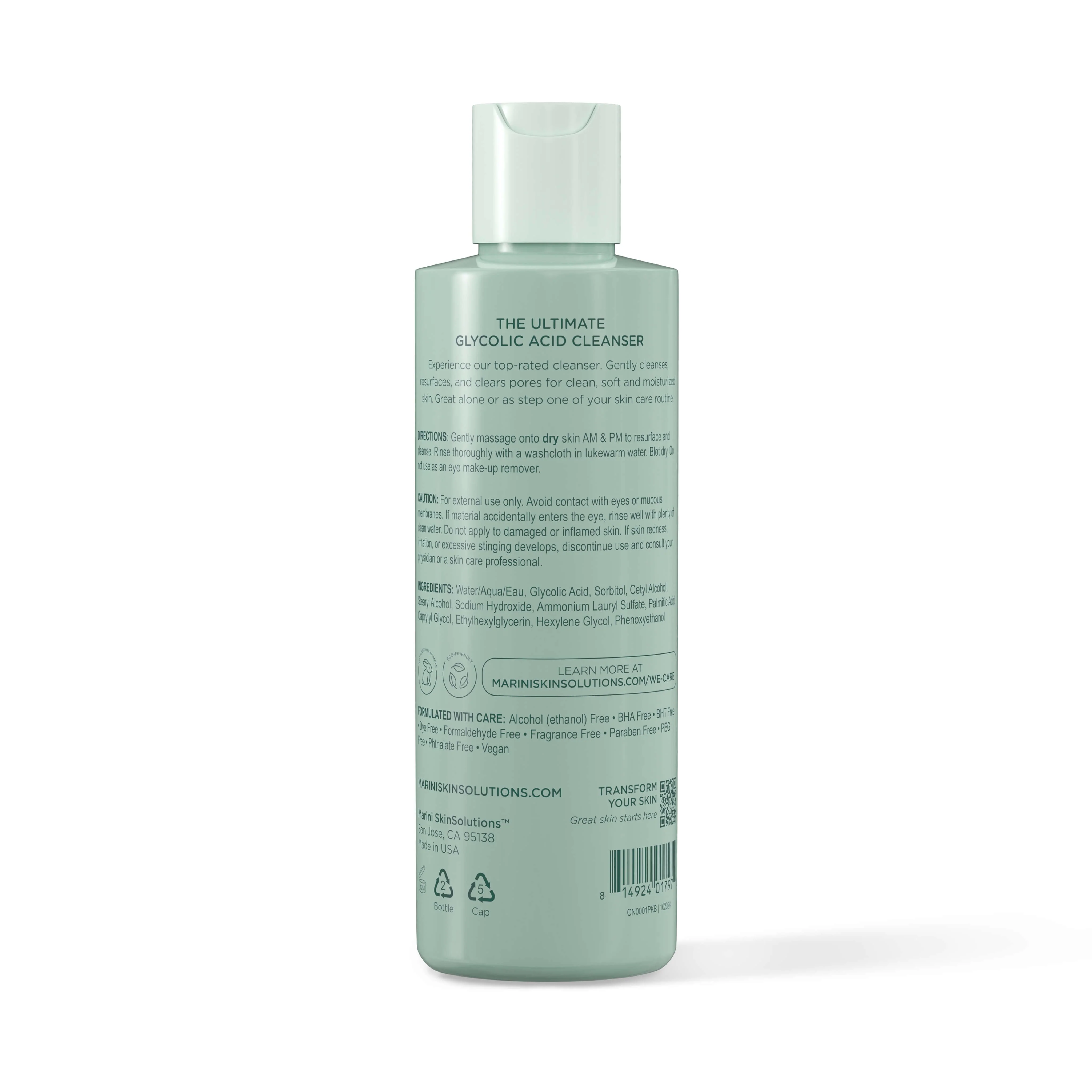 Marini Skin Solutions Bioglycolic Face Cleanser - Image 4