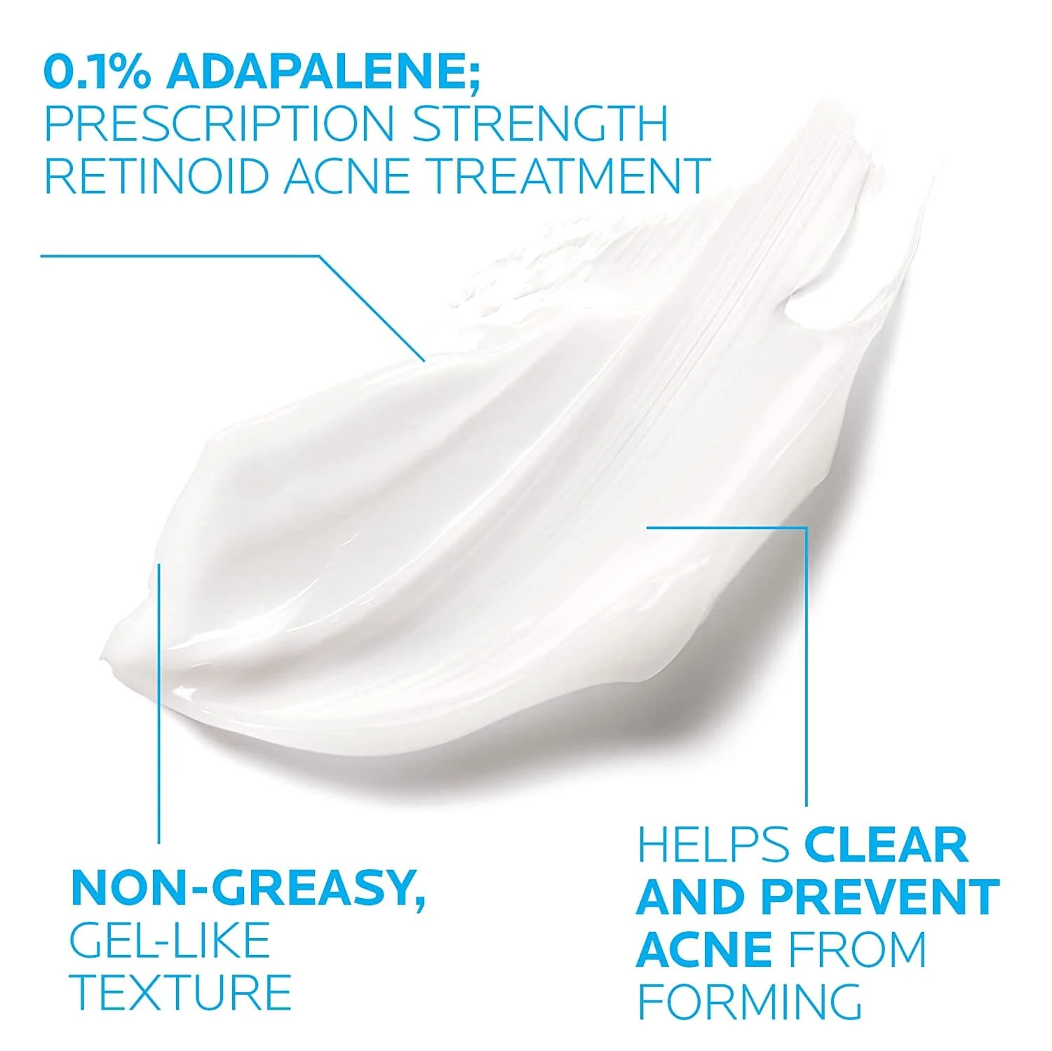 La Roche-Posay Effaclar Adapalene Gel 0.1% Topical Retinoid for Acne - Image 3