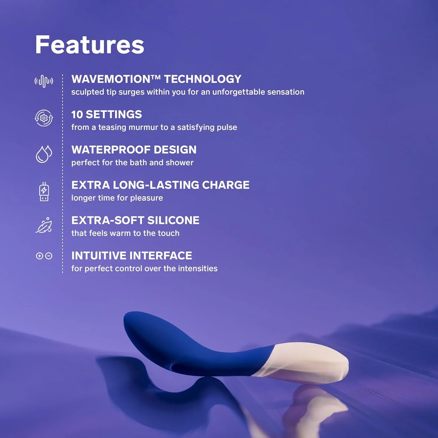 LELO MONA Wave G Spot Stimulator - Image 3