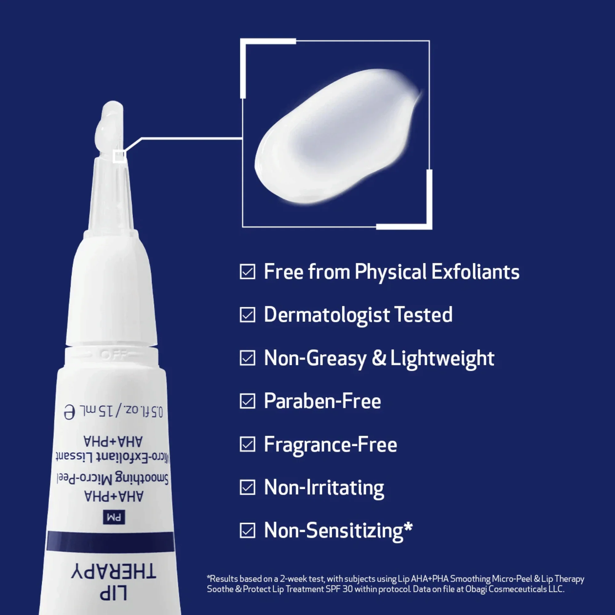Obagi Medical Lip Therapy AHA+PHA Smoothing Micro-Peel - Image 3