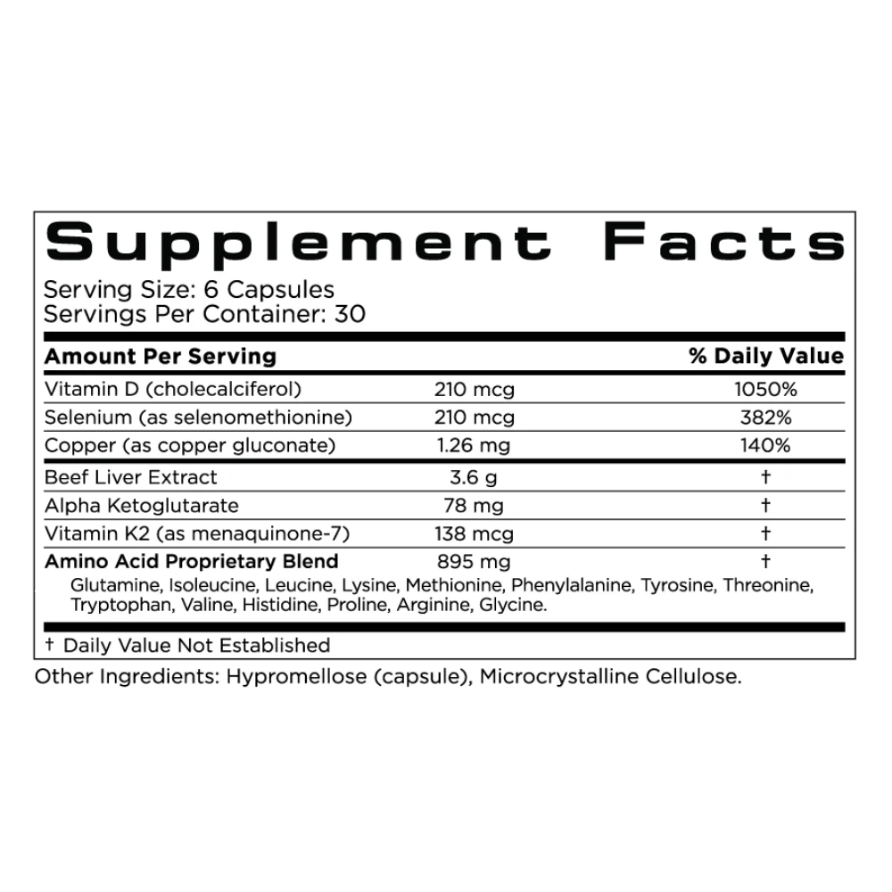 Osmosis Regenerate Liver & Collagen Renewal 180 Capsules - Image 4