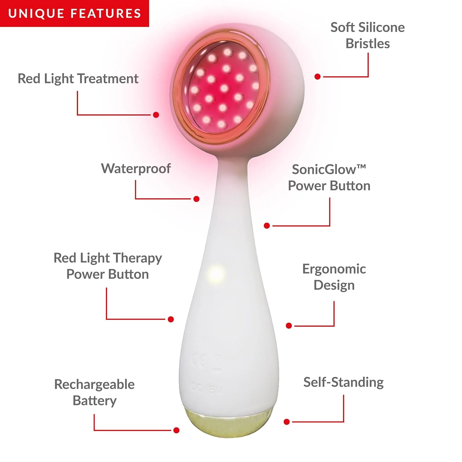 PMD Clean Redvolution Red Light Therapy Device - Image 3