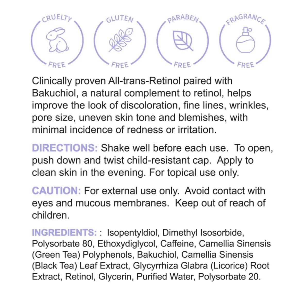 Replenix Retinol + Bakuchiol Concentrated Serum - Image 2