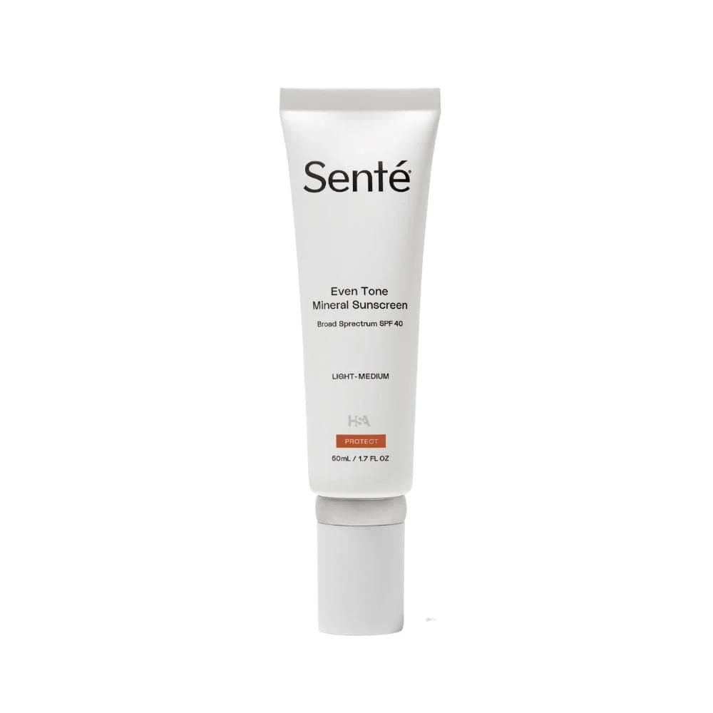 Senté Even Tone Mineral Sunscreen Broad Spectrum SPF 40 (Light-Medium)