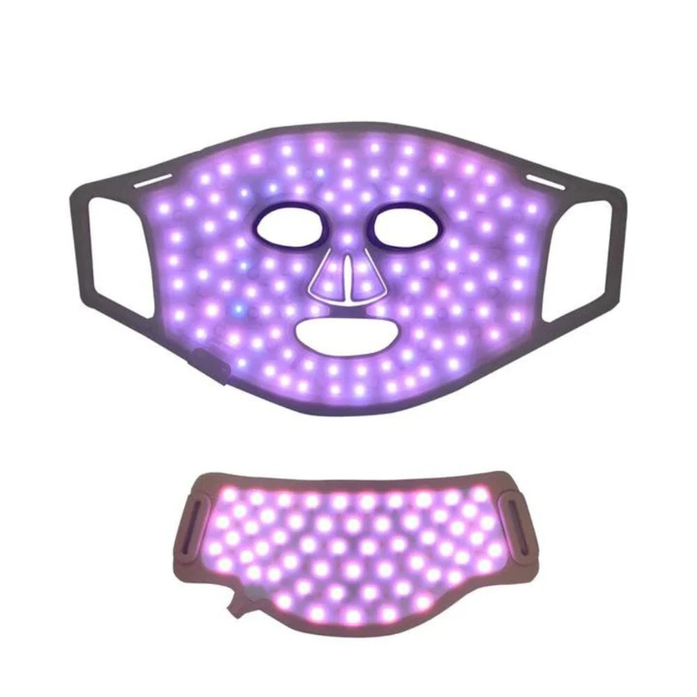 Solaris Labs NY VISIspec LED Light Therapy Silicone Face and Neck Mask SET (4 Colors) - Image 4